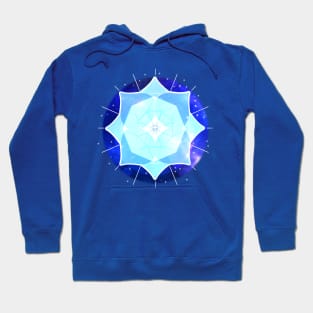 New year space Mandala Hoodie